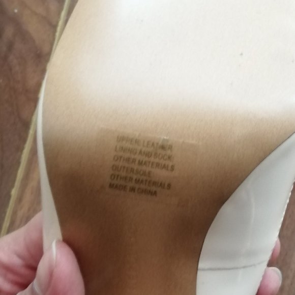 Pink Banana Republic Leather Block Heels - Picture 3 of 3